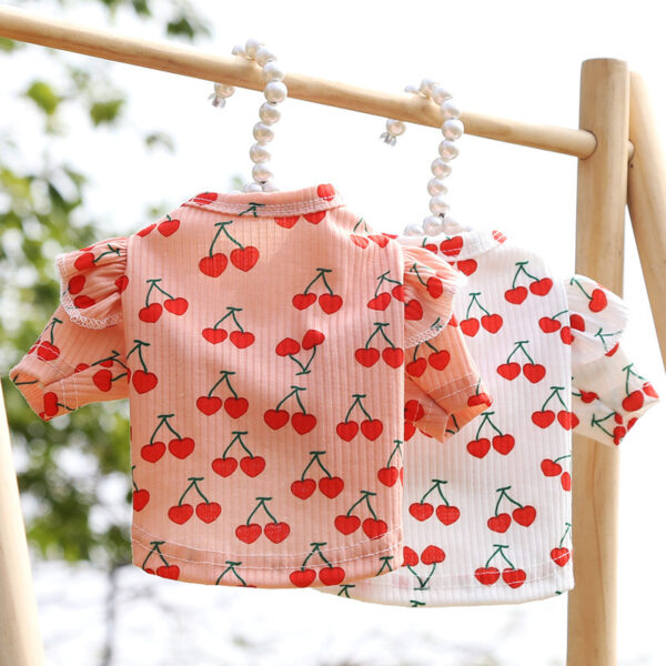 Pet Dog Print Bottoming Shirt Coat - Image 2